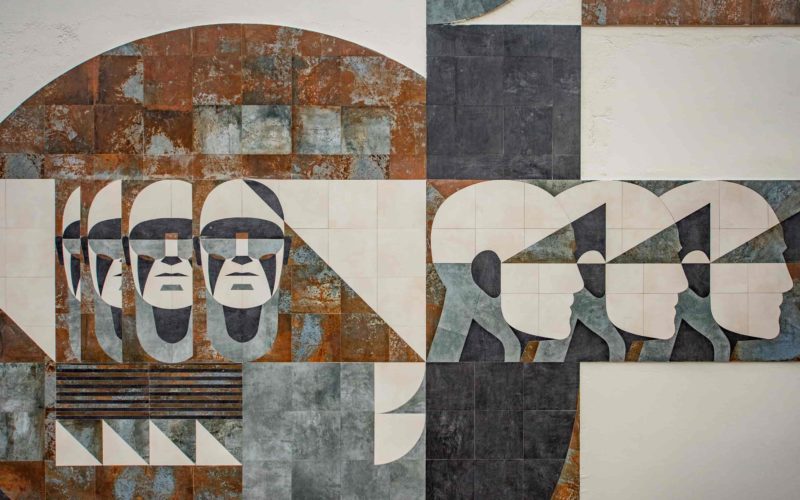 Instalacja ceramiczna "State of mind"
