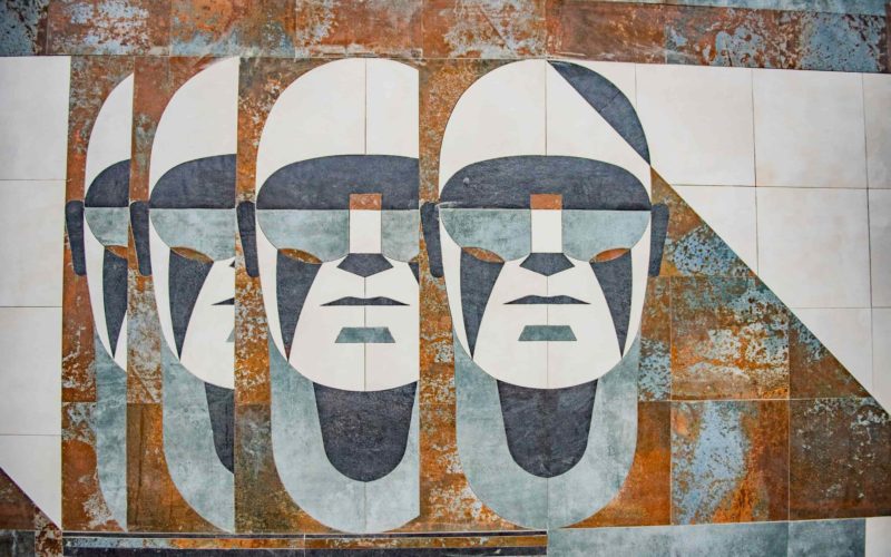 Instalacja ceramiczna "State of mind"