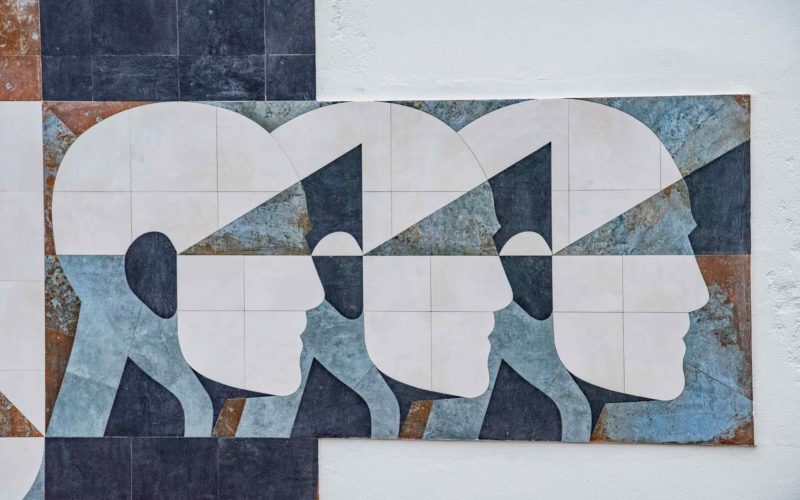 Instalacja ceramiczna "State of mind"
