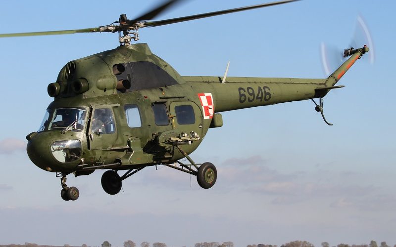 Śmigłowiec Mi-2 . Fot. Wikimedia Commons, By Ministerstwo Obrony Narodowej - http://www.mon.gov.pl/pl/galeria/3901, Attribution, https://commons.wikimedia.org/w/index.php?curid=27018187